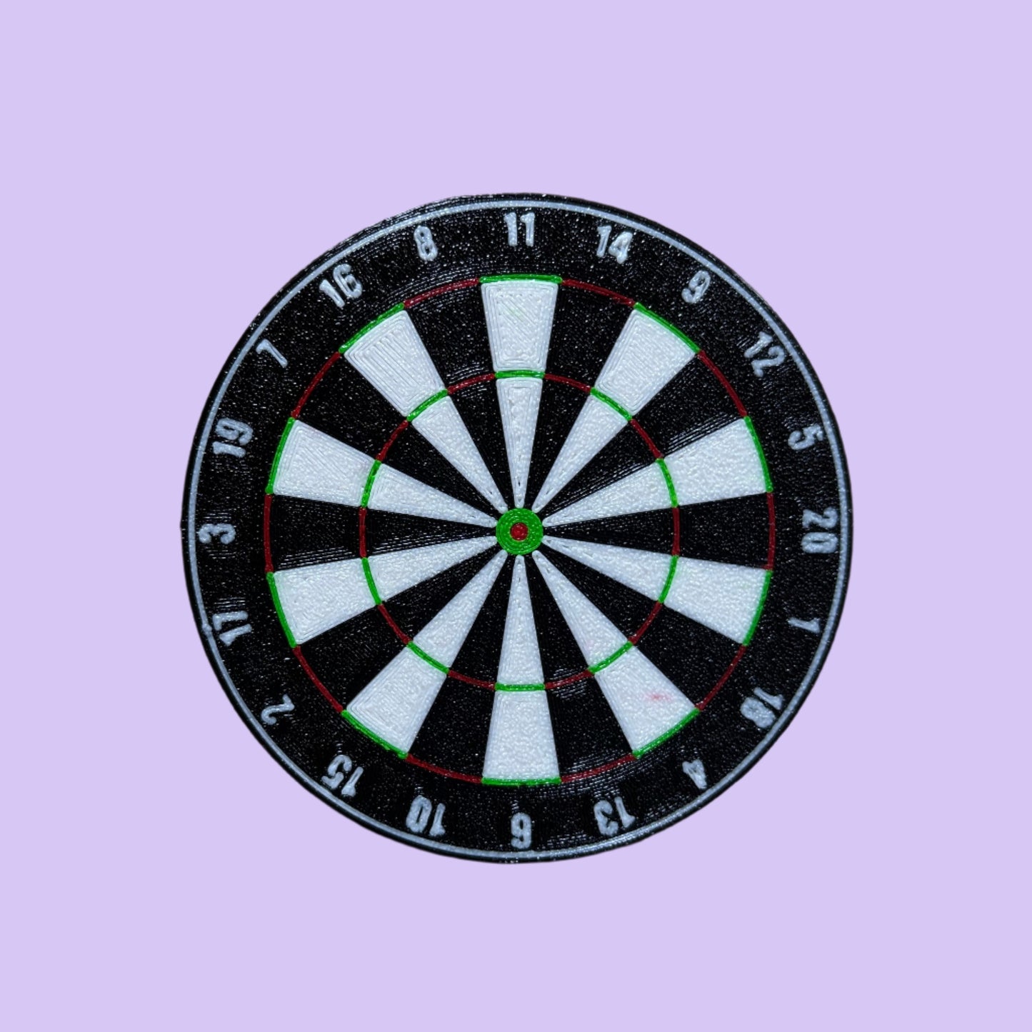 Dartboard Coaster - Top View