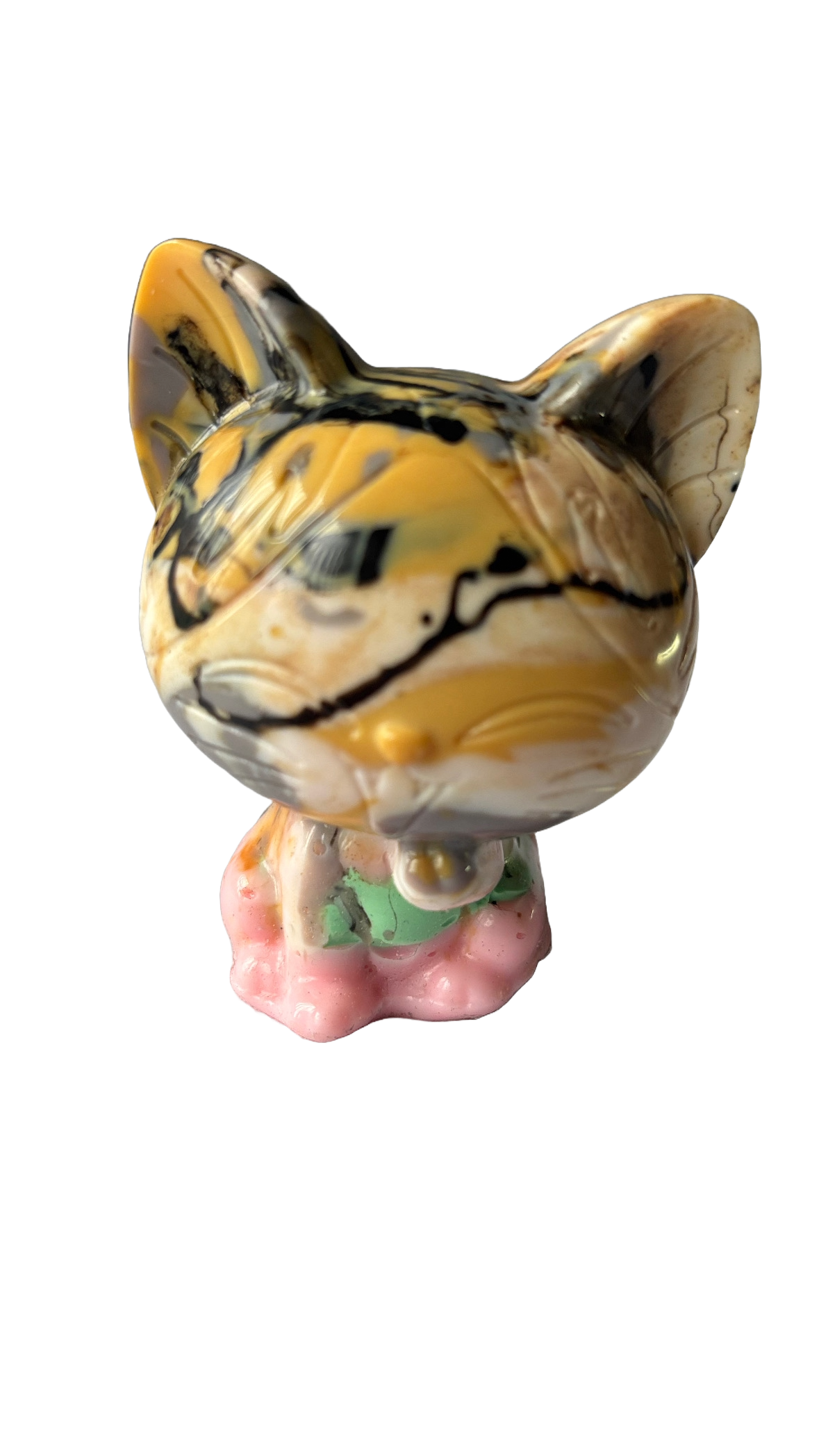 Paperweight Cat #1 - Front View