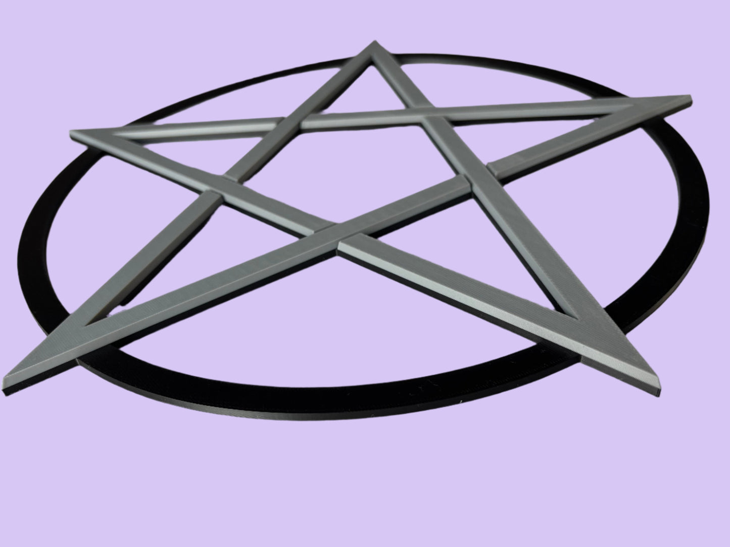 Pentacle Black/Silver - Side View