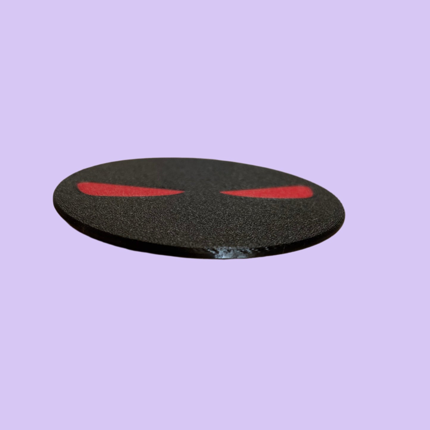 Red Eyes Coaster Single Side View