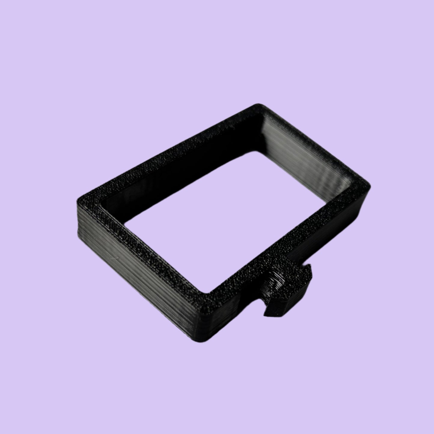 Sim Racing Power Supply Holder 58mm - Side View - Black