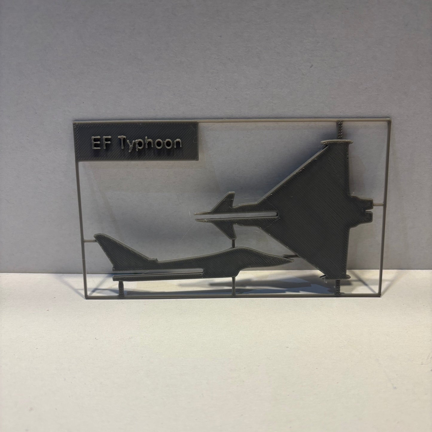 Aircraft Kit Card - Aeroplane - 1200 - EF Typhoon - Front View