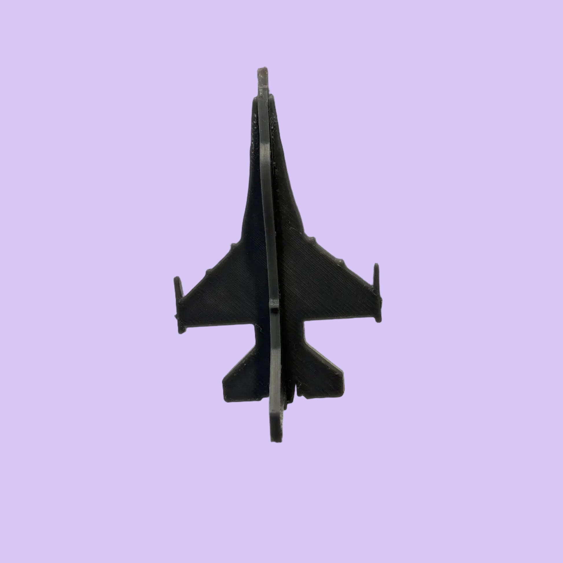 Aircraft Kit Card - Aeroplane - 1200 - F16 - Top View Assembled