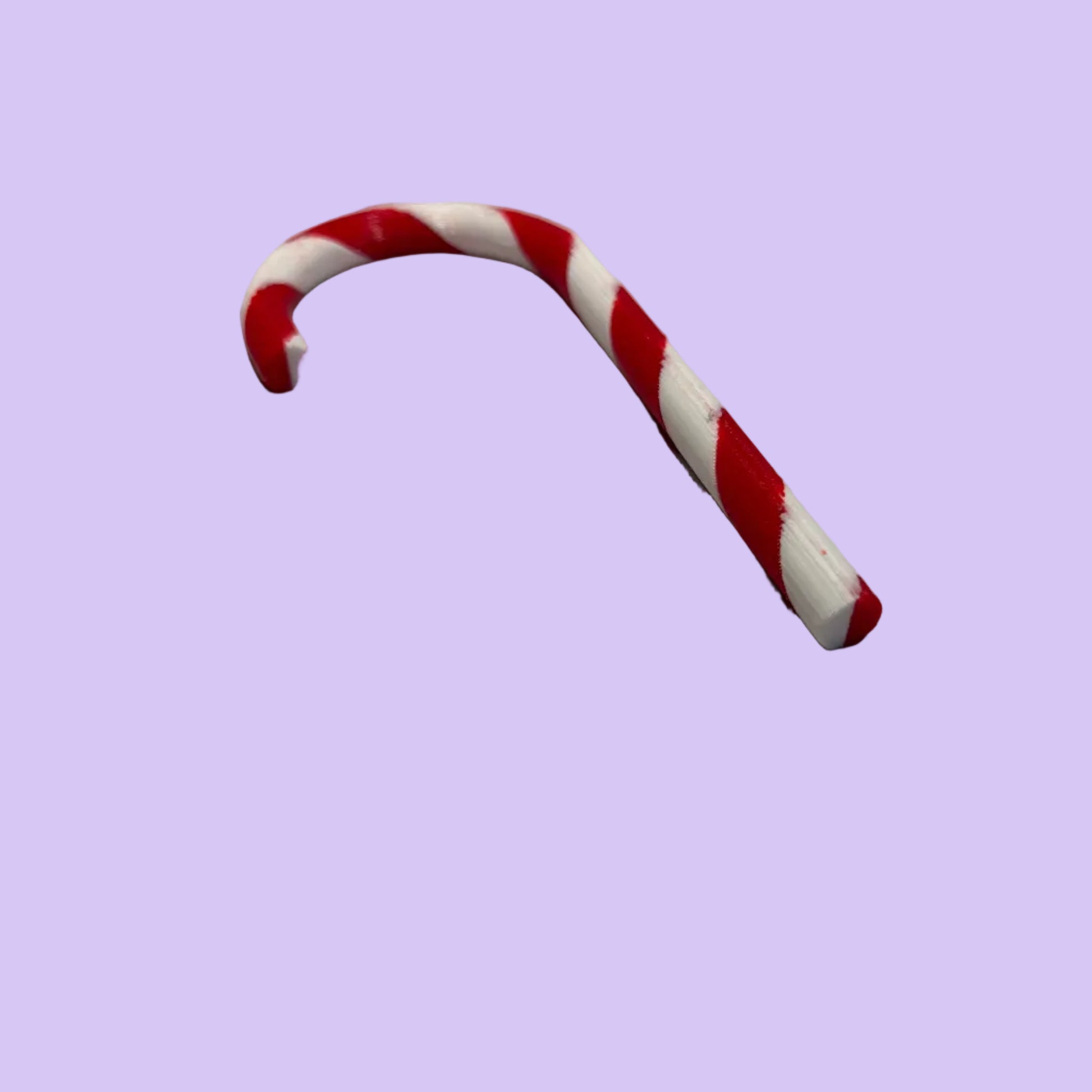 Christmas - Candy Cane Decoration - Large  - Side View