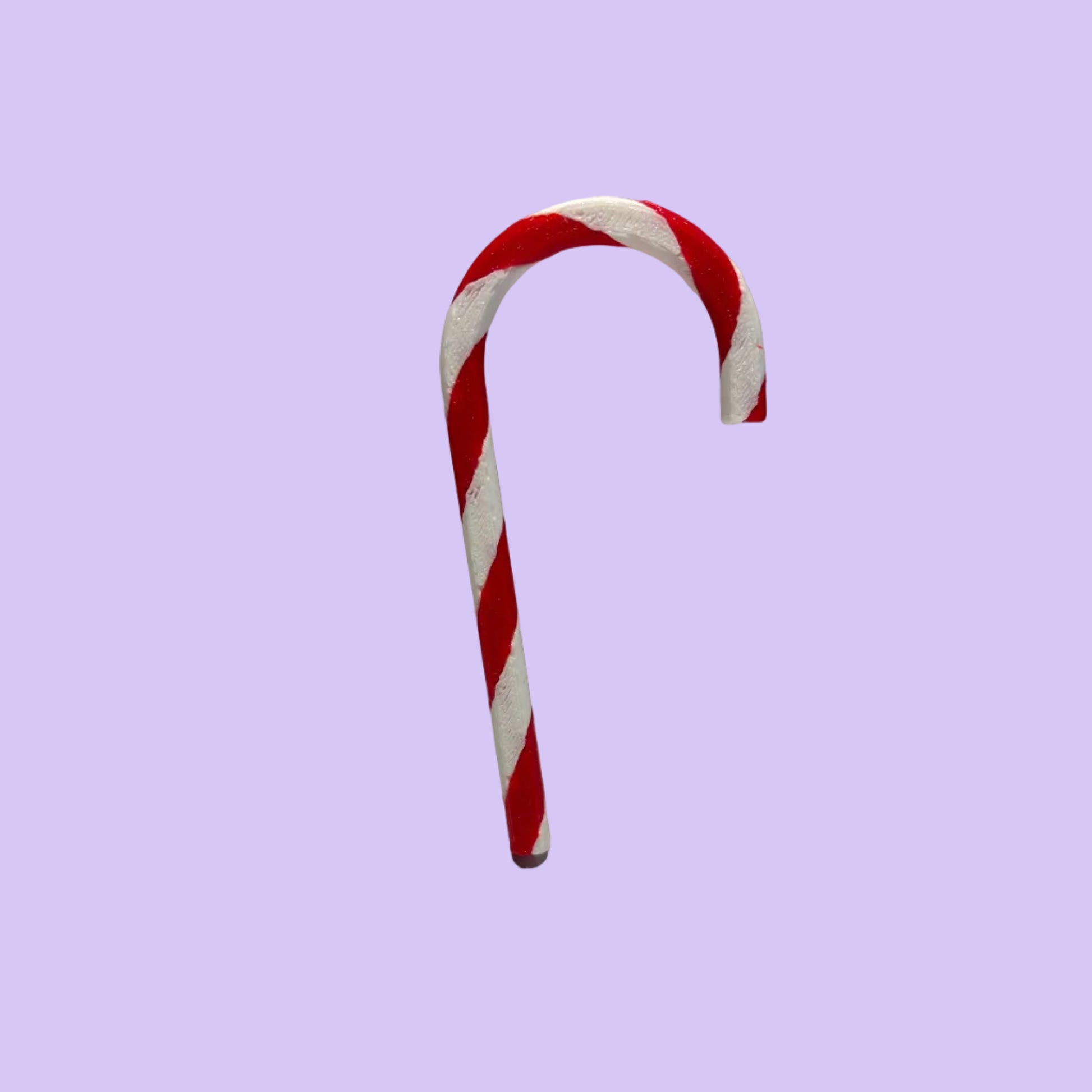 Christmas - Candy Cane Decoration - Medium  - Rear View