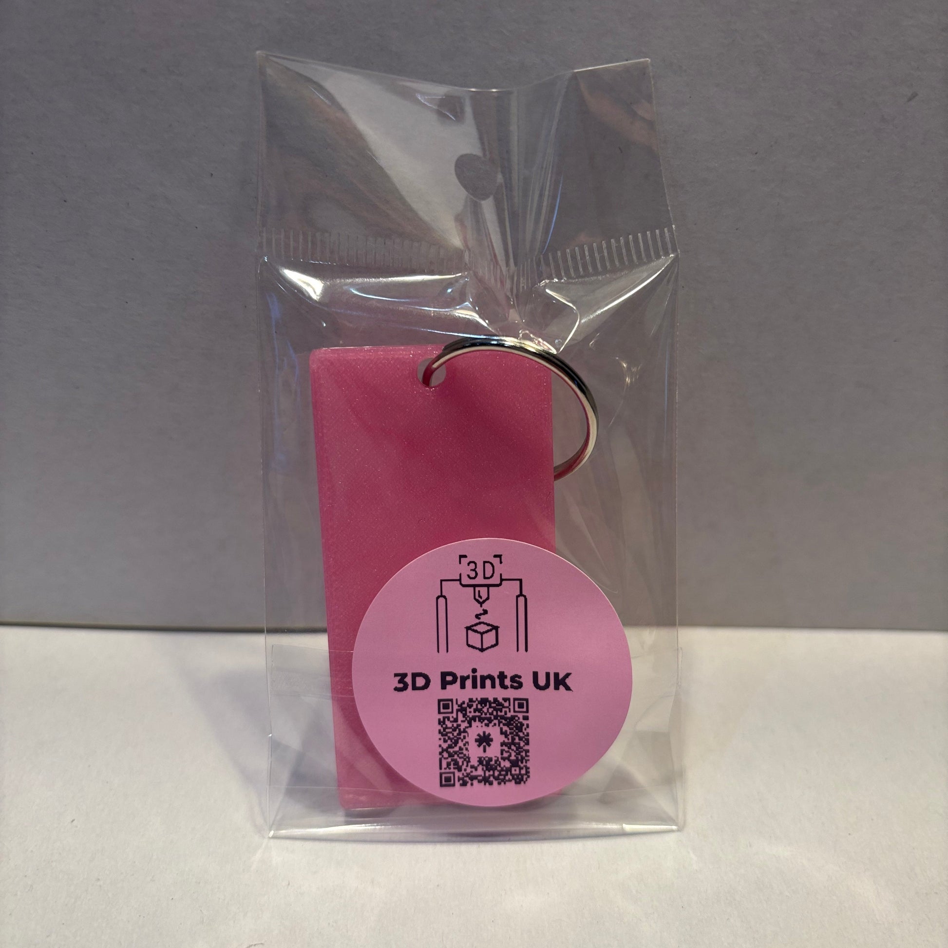 Irish Relatives Keyring - Deirfiúr (Sister) - Rear View Packaged