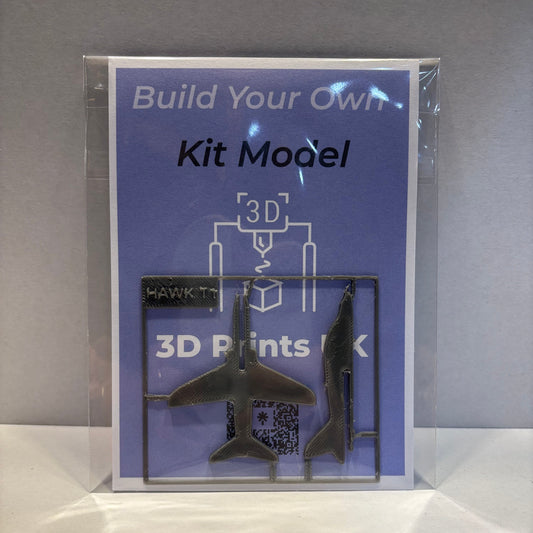 Kit Card - Aeroplane - 1200 - Hawk T1 - Front View Packaged