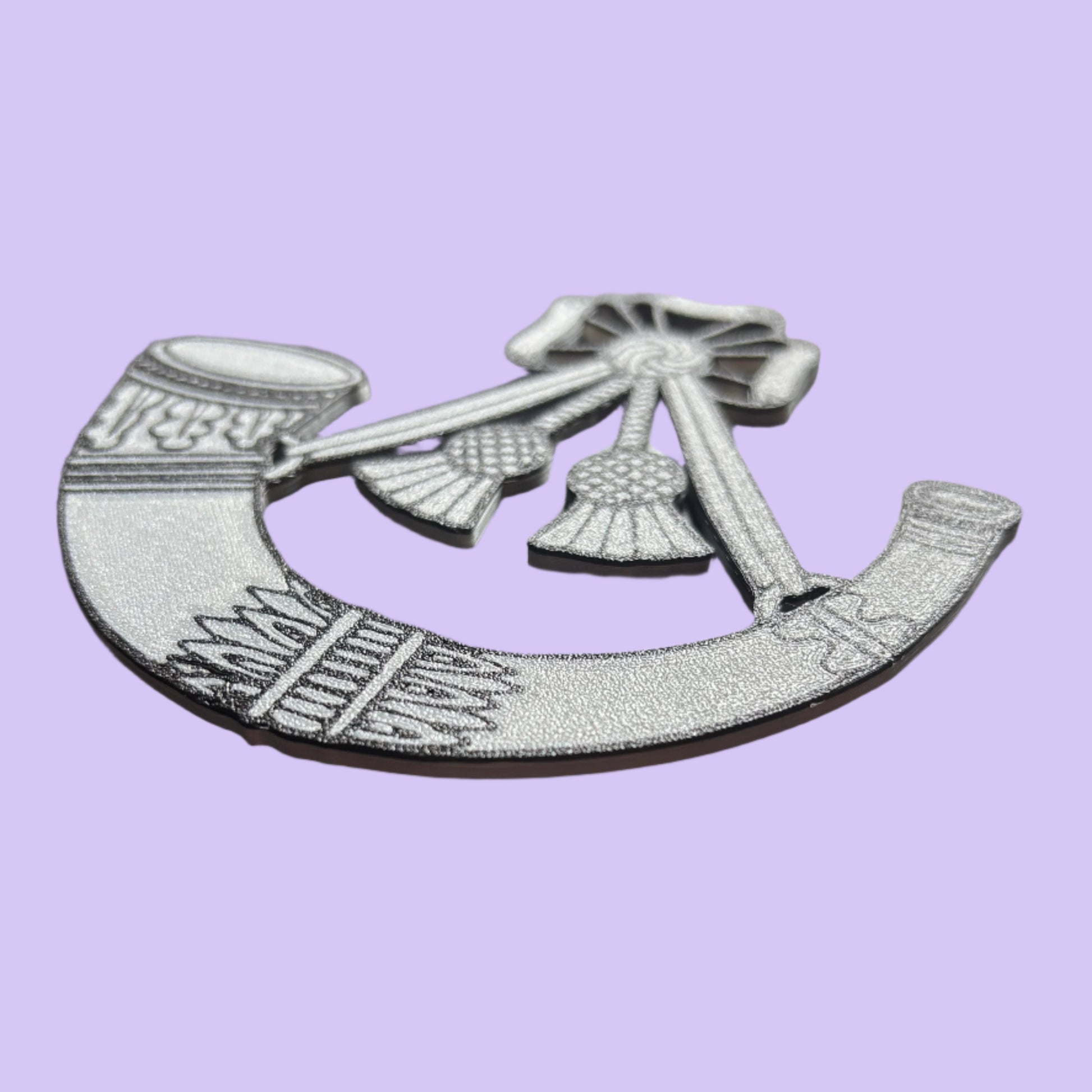 Light Infantry Badge - Side View