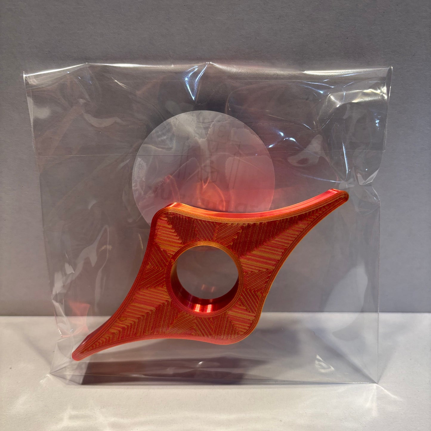 Living Aid - Book Whore Book Holder - RedGold Silk - Front View Packaged