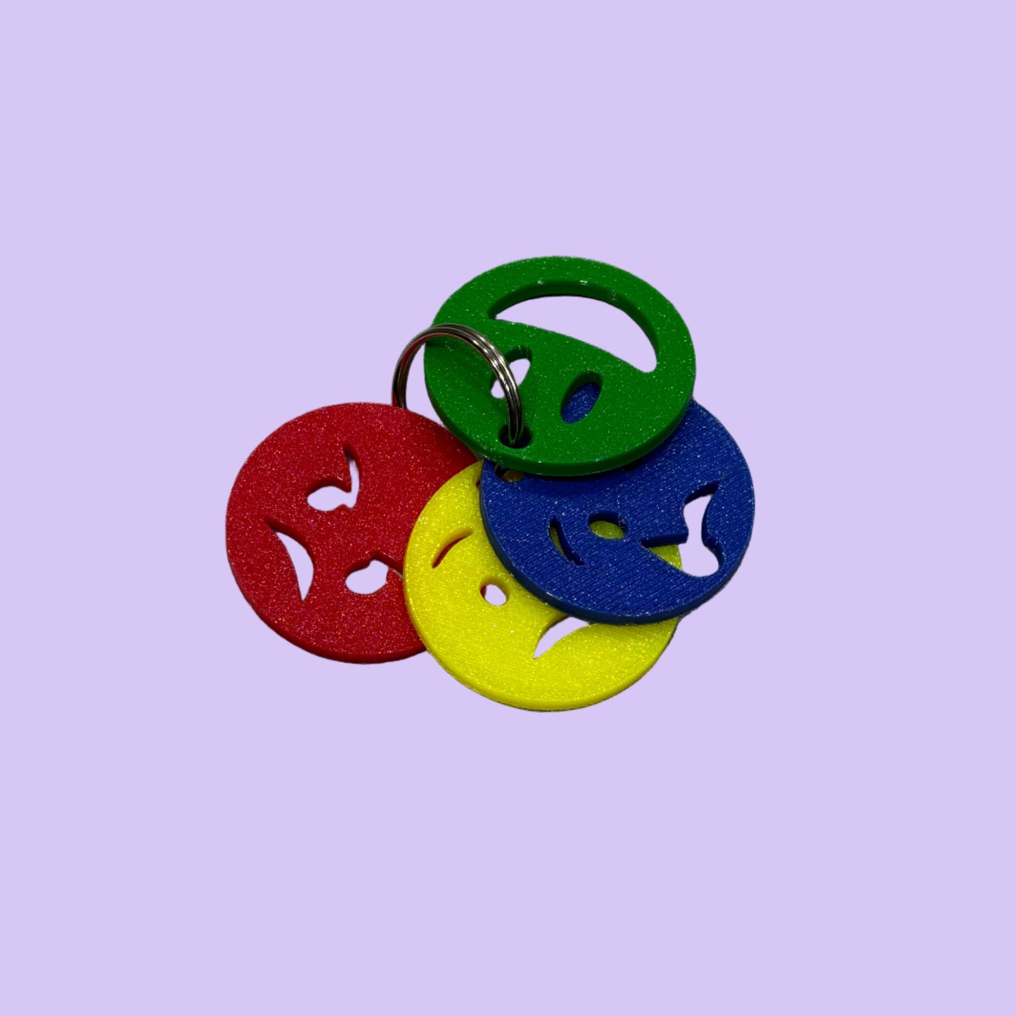 Living Aid - Feeling Faces Mood Communication Tool - Cut - Top View Assembled