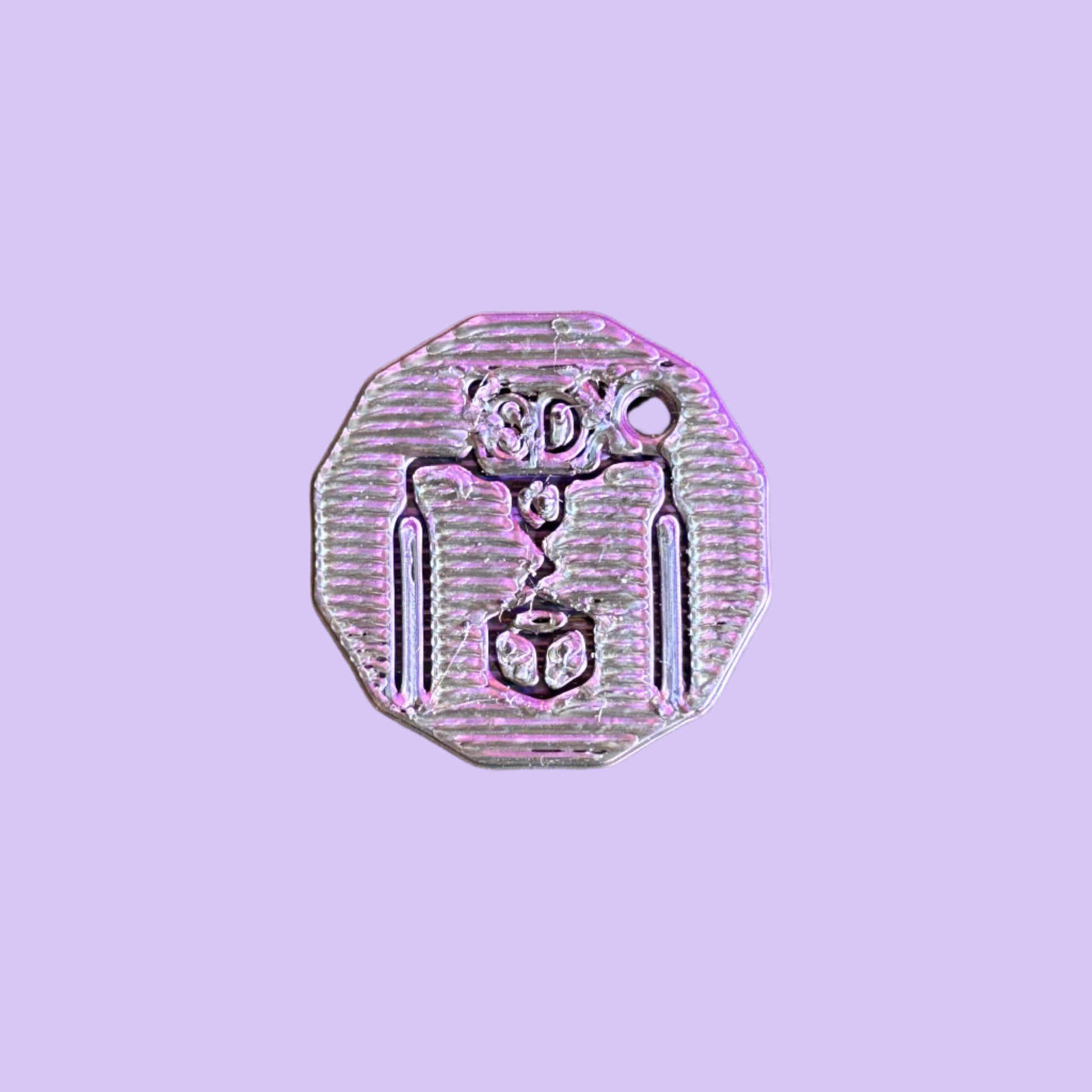 Logo Trolley Coin Top View