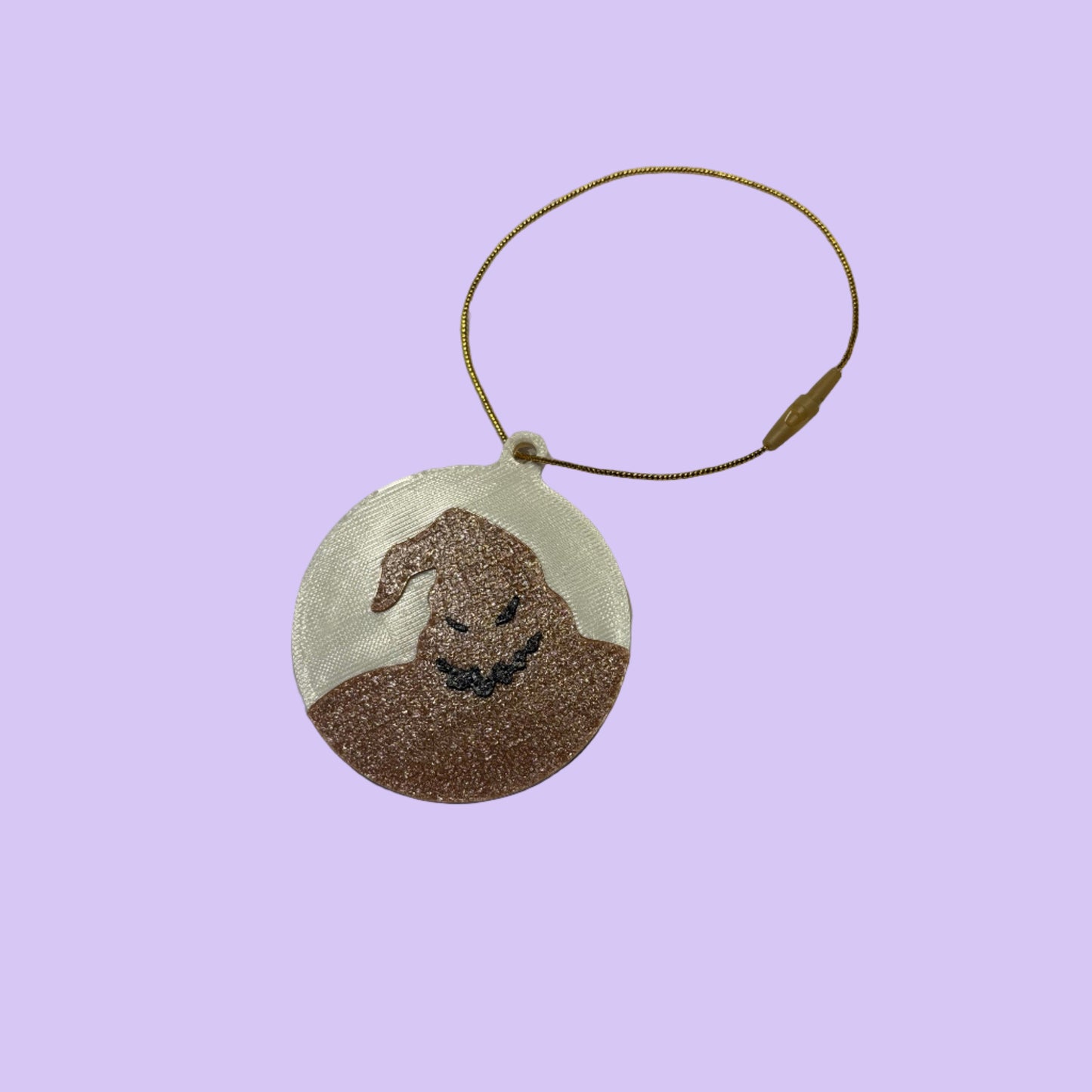 NBC - Oogie Boogie Hanging Decoration - Meeple White - Front View