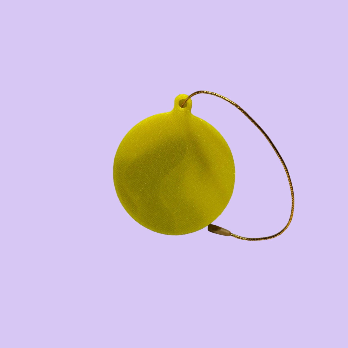 NBC - Oogie Boogie Hanging Decoration - Yellow - Rear View