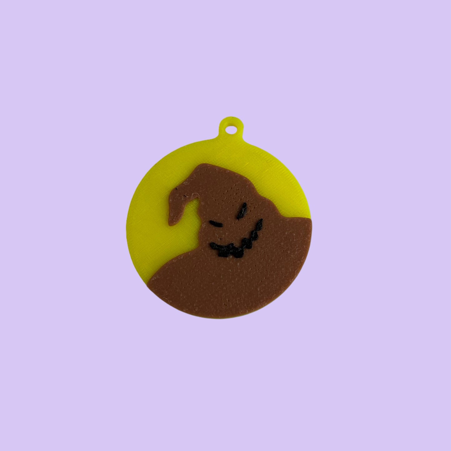 NBC - Oogie Boogie Hanging Decoration - Yellow - Top View