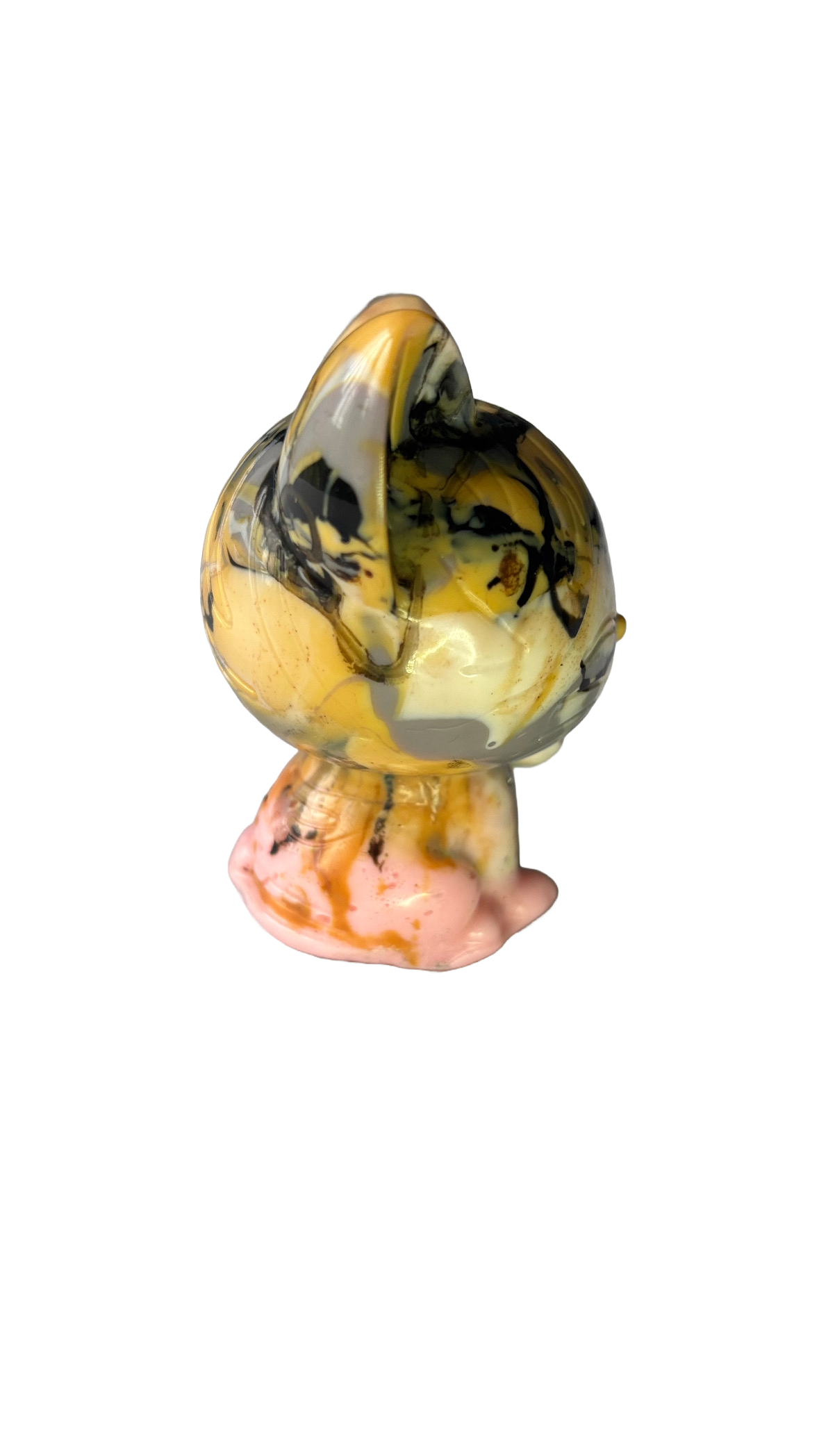 Paperweight Cat #1 - Side View - Right
