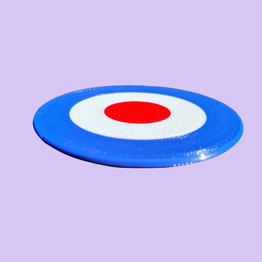 RAF Roundel Coaster - Side View 