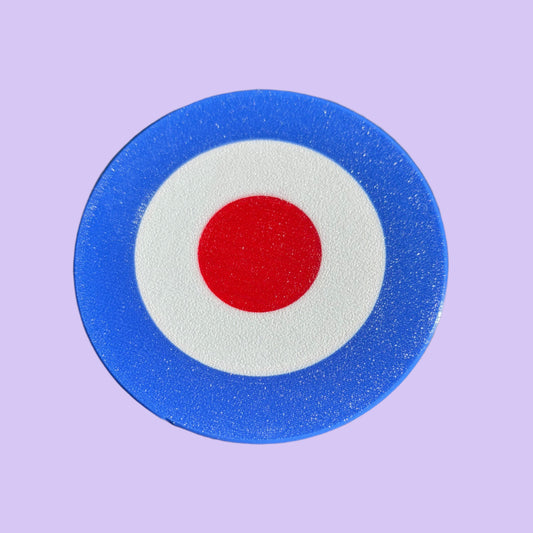 RAF Roundel Coaster - Top View 