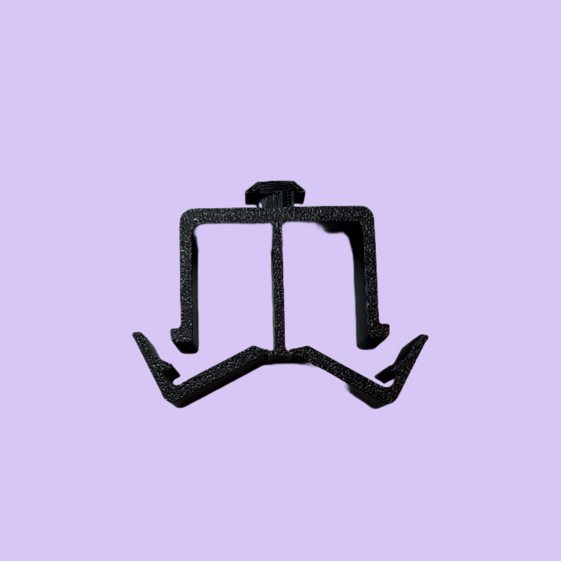 Sim Racing Cable Management Clip 40mm - Bottom View  - Black