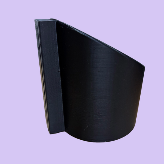 Sim Racing Cup Holder - Side View - Black