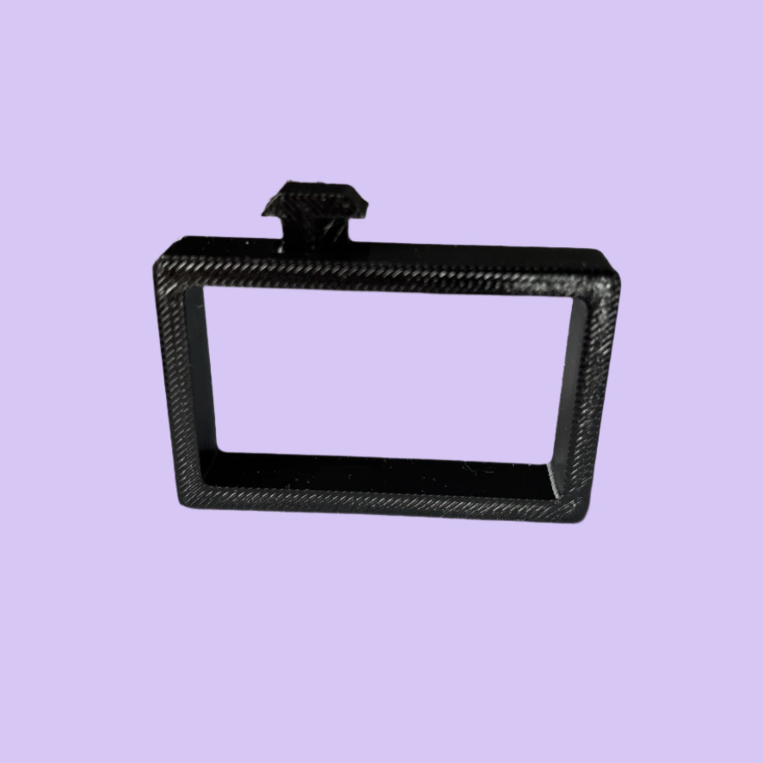 Sim Racing Power Supply Holder 58mm - Top View - Black