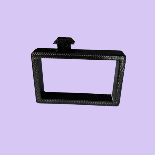 Sim Racing Power Supply Holder 58mm - Top View - Black