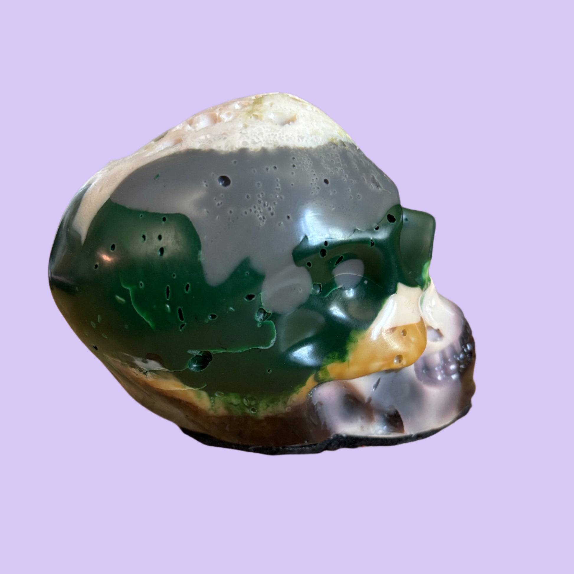 Skull Paperweight -Medium - Right View - #1