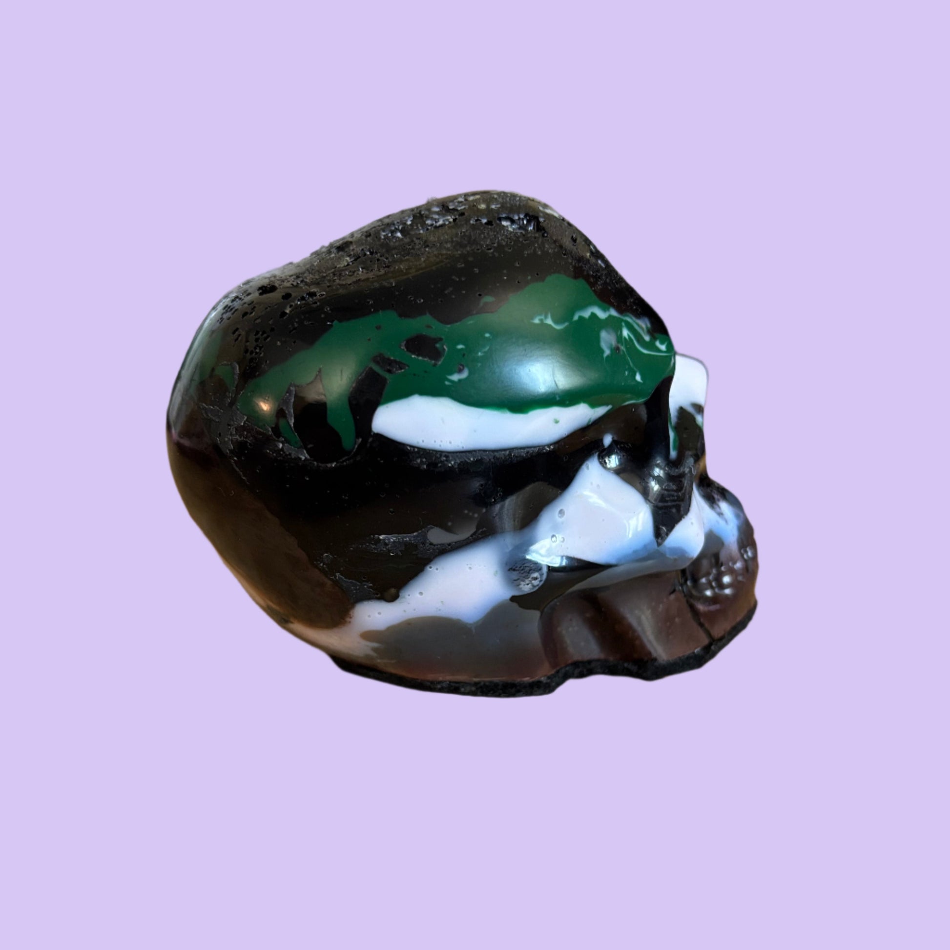 Skull Paperweight -Medium - Right View - #2