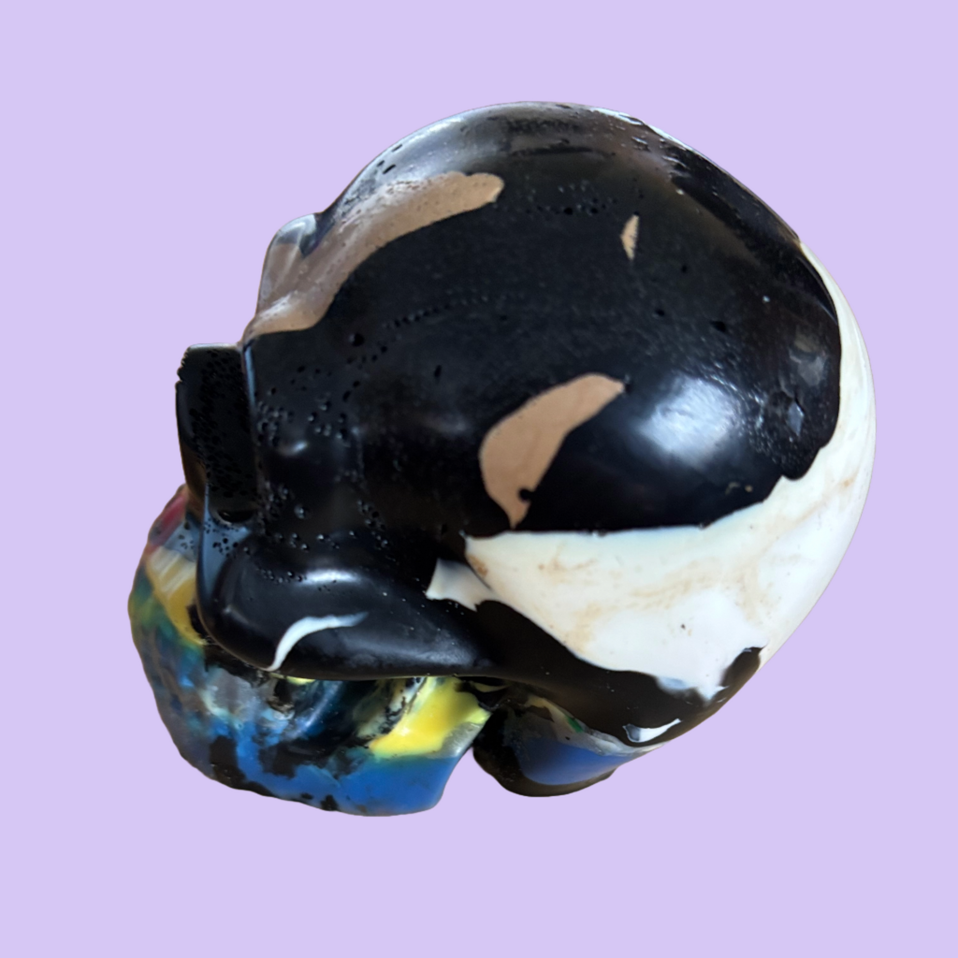 Skull Paperweight - Large - Left View - #1