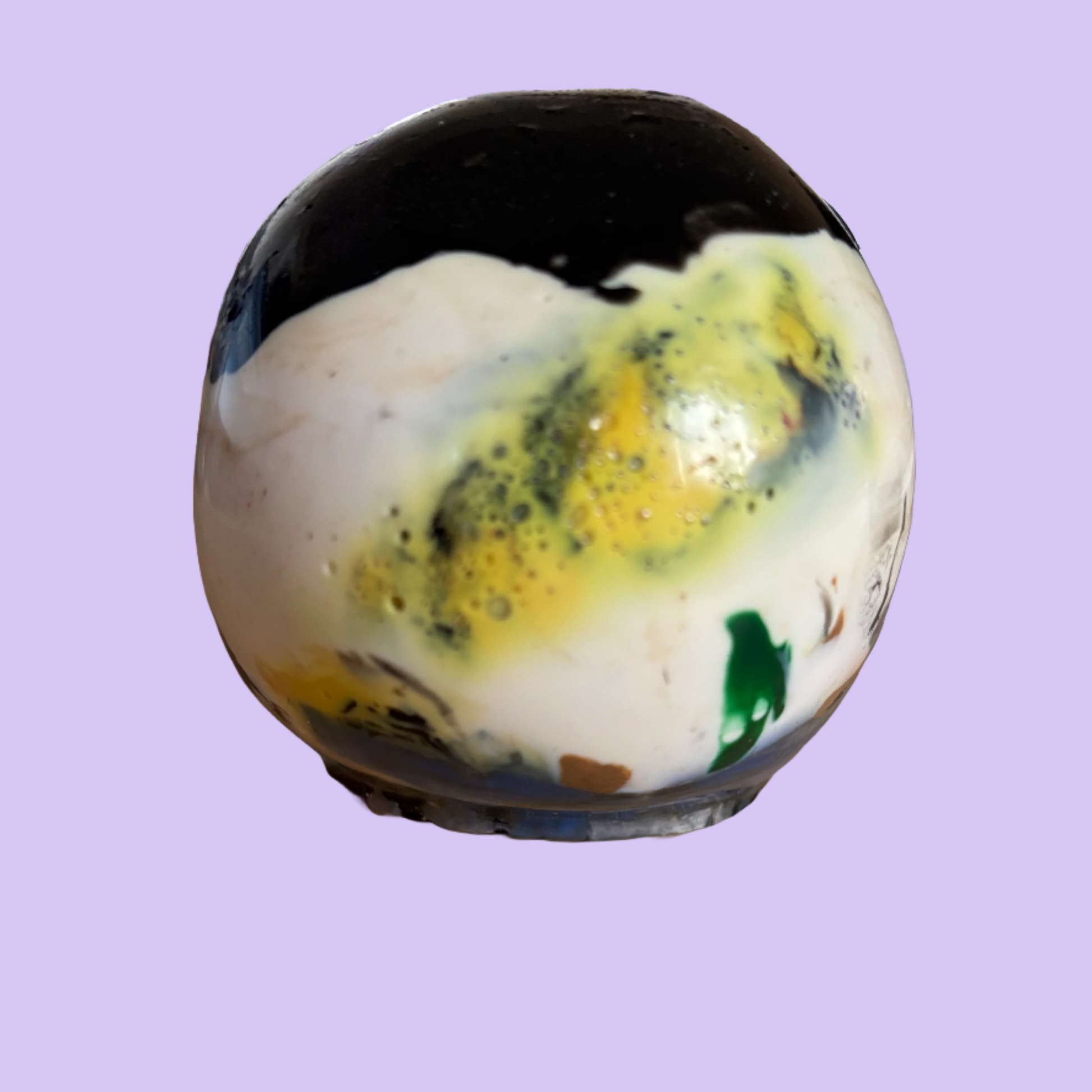 Skull Paperweight - Large - Back View - #1
