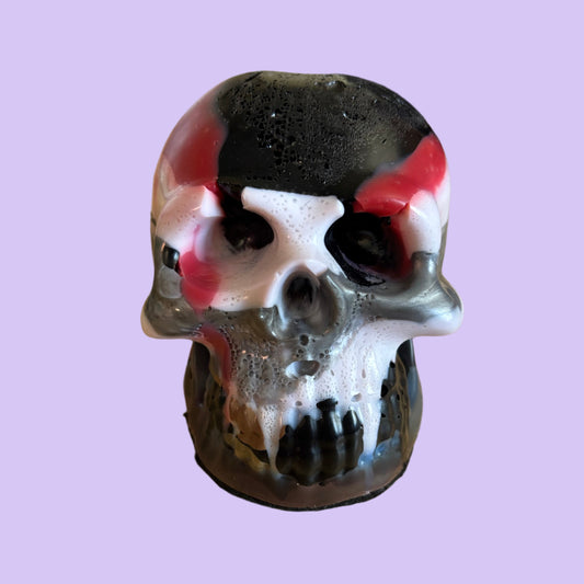 Skull Paperweight - Large - Front View - #2