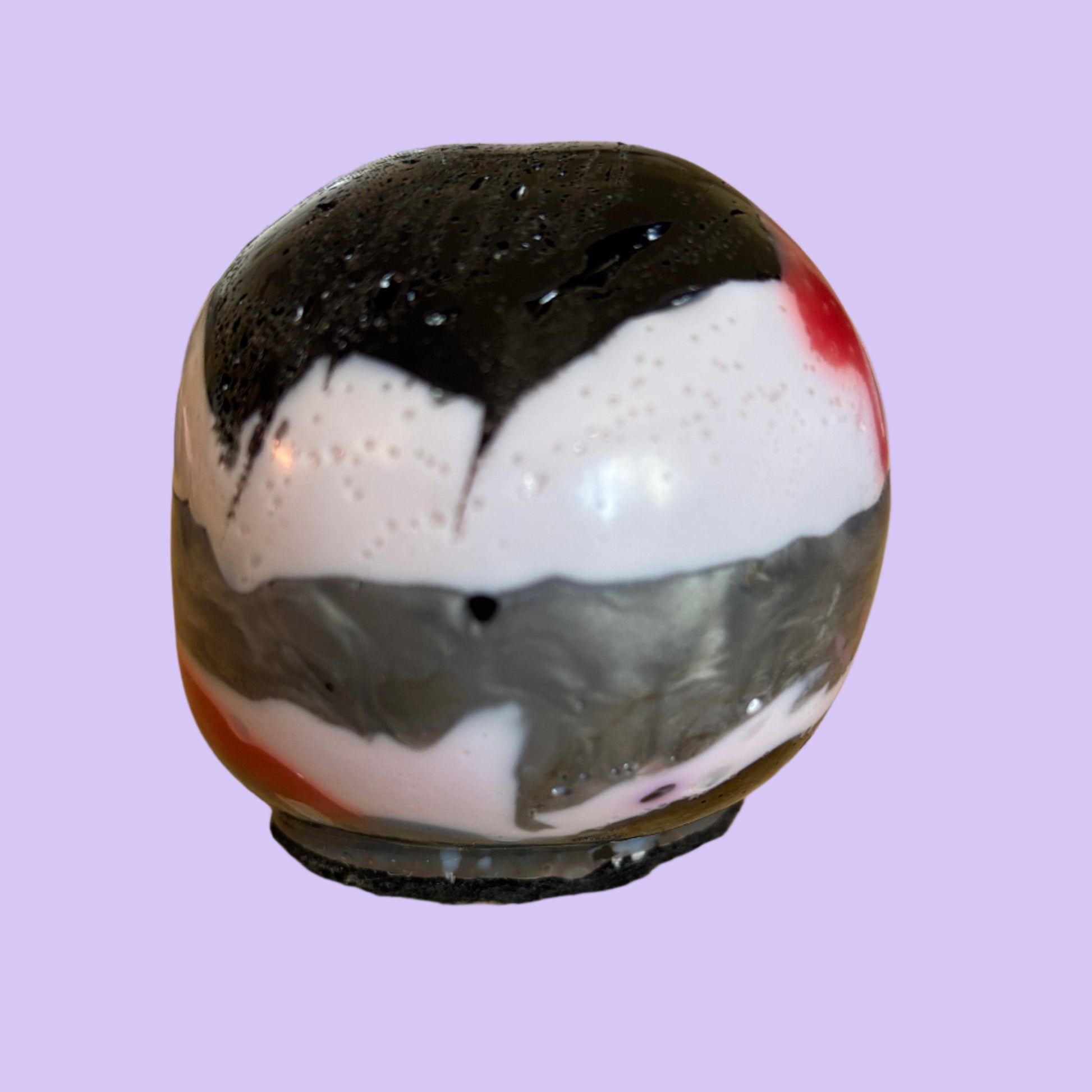 Skull Paperweight - Large - Rear View - #2