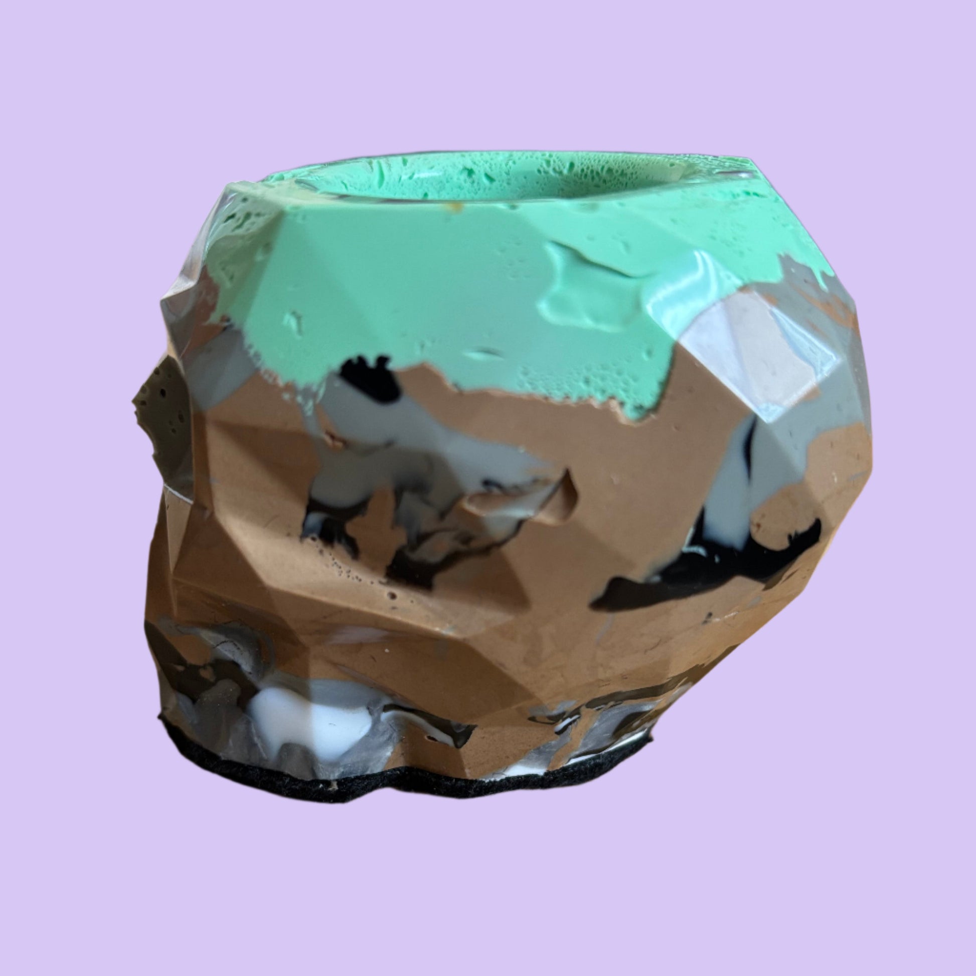Skull Pen Holder - Left View - #1
