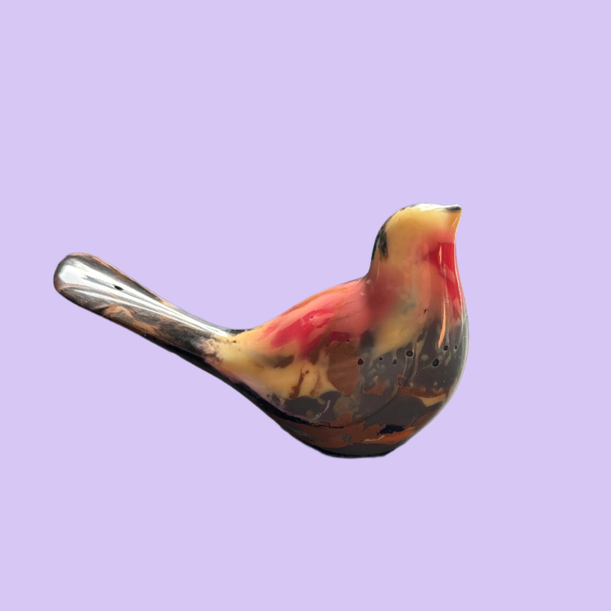 Small Bird Paperweight #1 - Left View 