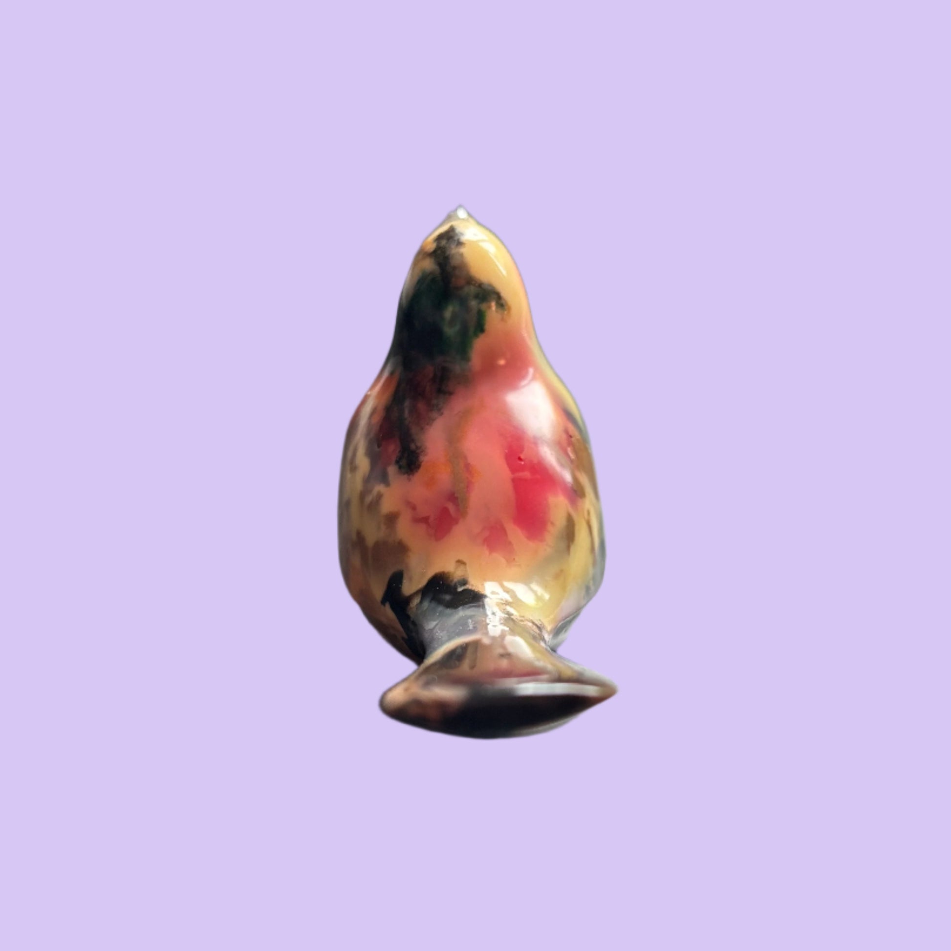 Small Bird Paperweight #1 - Rear View 