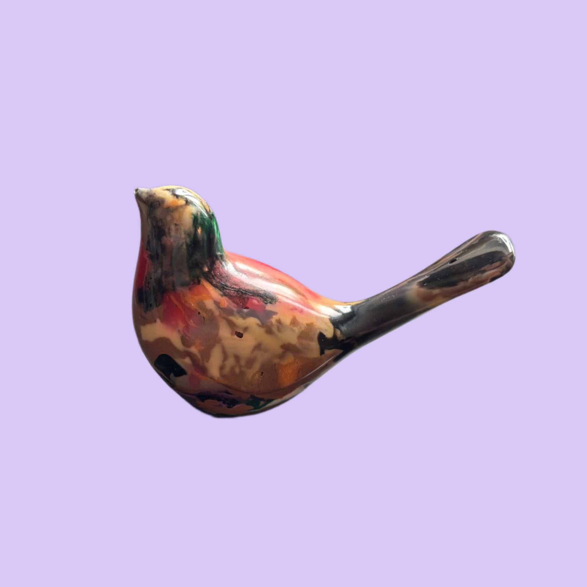 Small Bird Paperweight #1 - Right View 