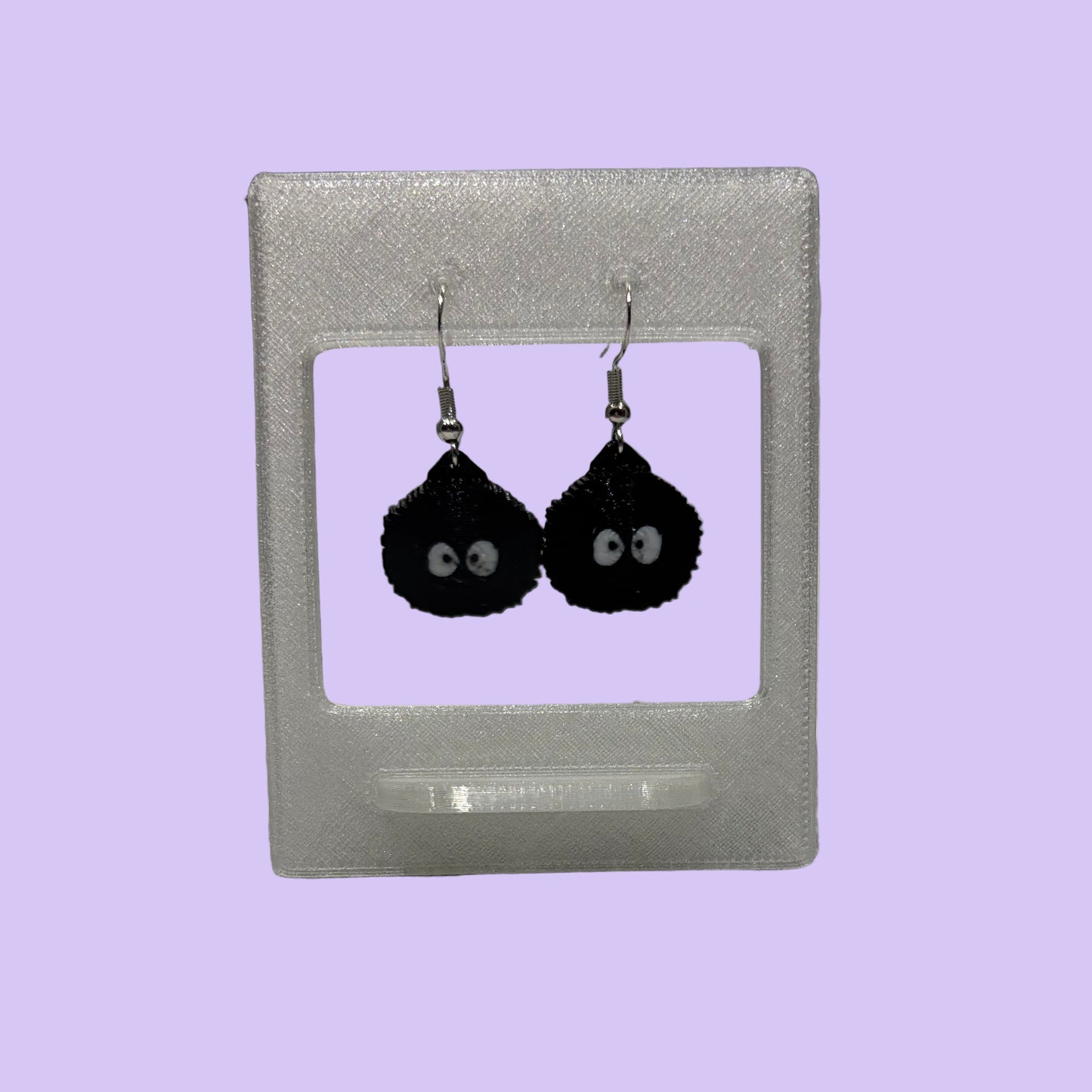 Soot Sprites Hook Earrings - Front View 