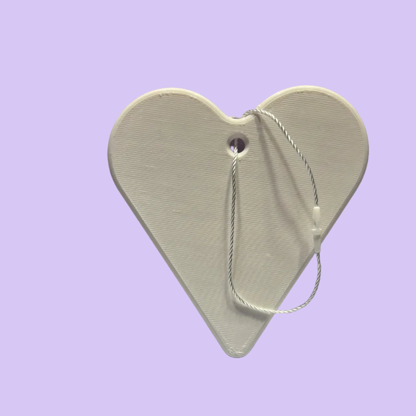 Valentine - Heart Hanging Decoration - Anyone Can Catch Your Heart - Rear View