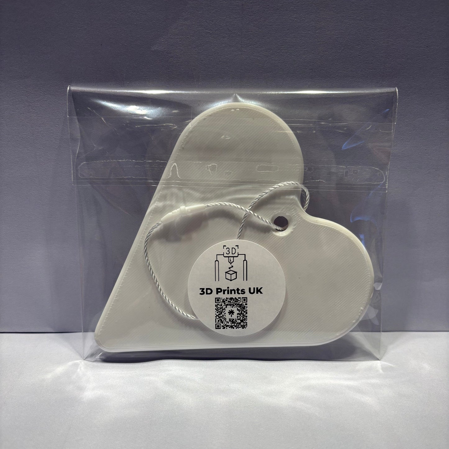 Valentine - Heart Hanging Decoration - Anyone Can Catch Your Heart - Rear View Packaged