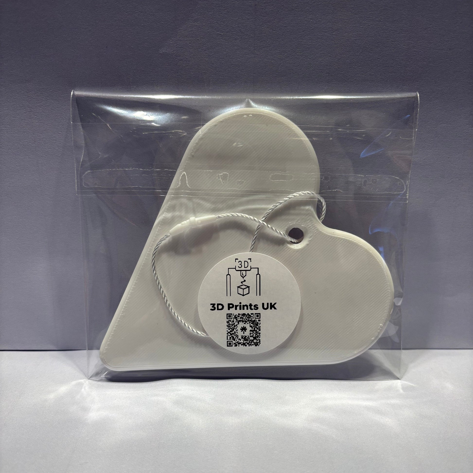 Valentine - Heart Hanging Decoration - Anyone Can Catch Your Heart - Rear View Packaged