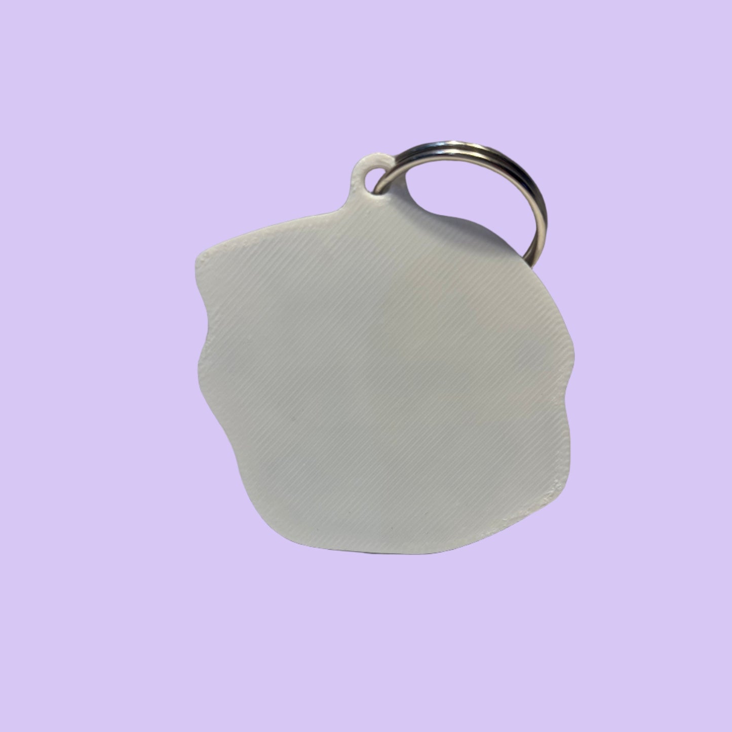 Winter - I wasn't Made For Winter Keyring - Rear View