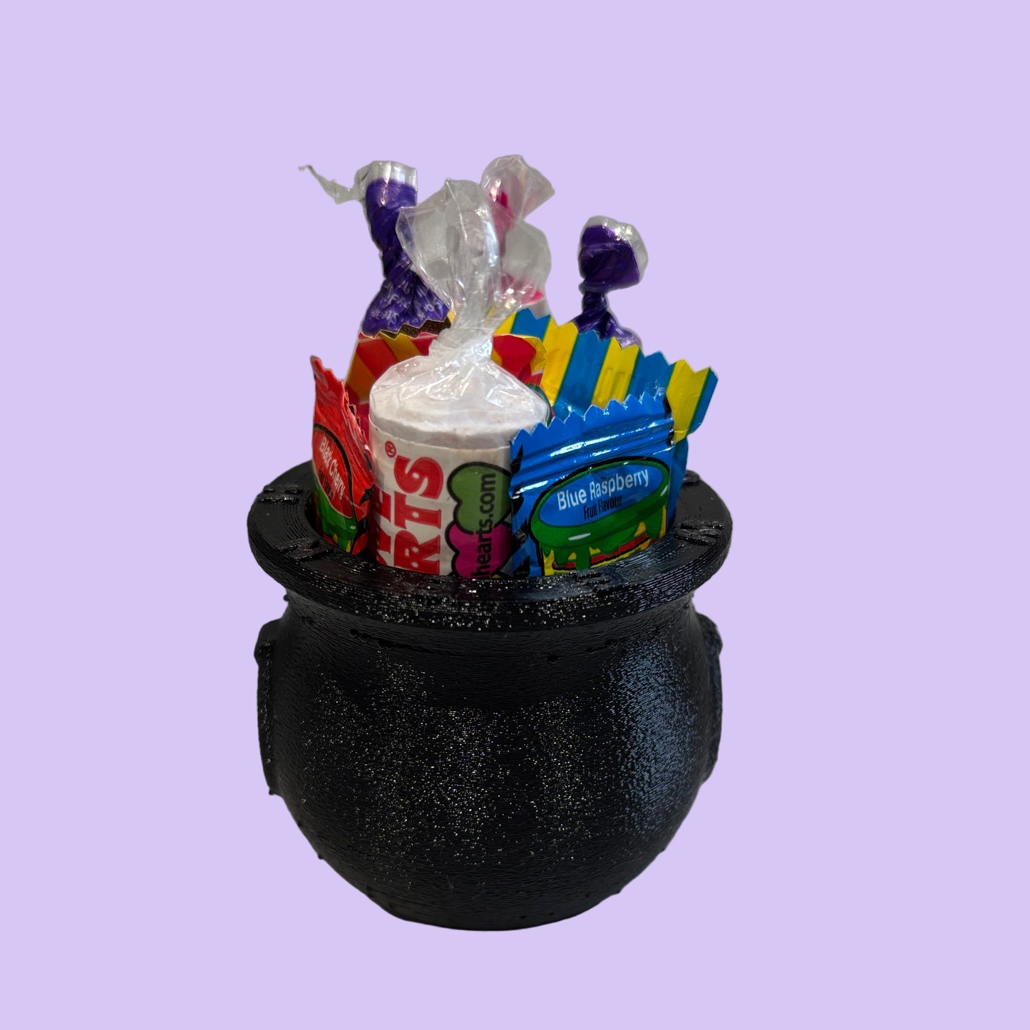 Witch Cauldron Halloween Storage Pot - Sweet Display View Front